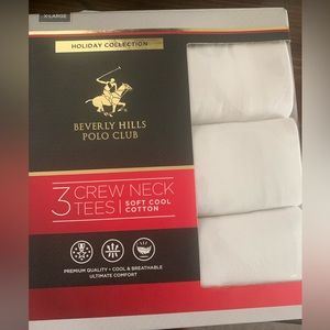 X-Large White T-shirt Bundle.